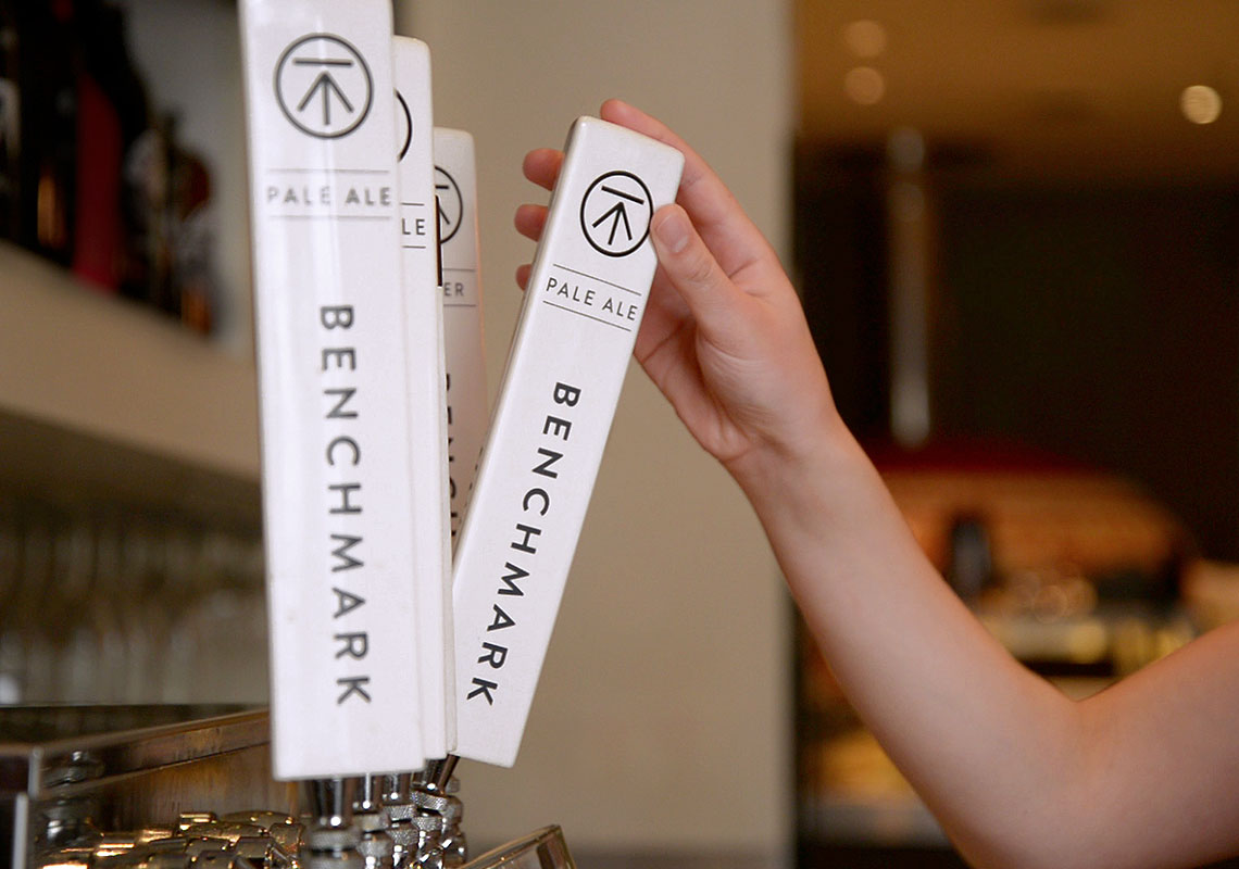 An In Situ Shot of the Benchmark Tap Handles